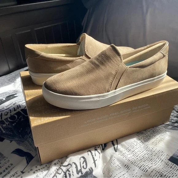 Dr. Scholl's Nova Slip-On Sneaker Taupe US WMNS 9 - Picture 4 of 10